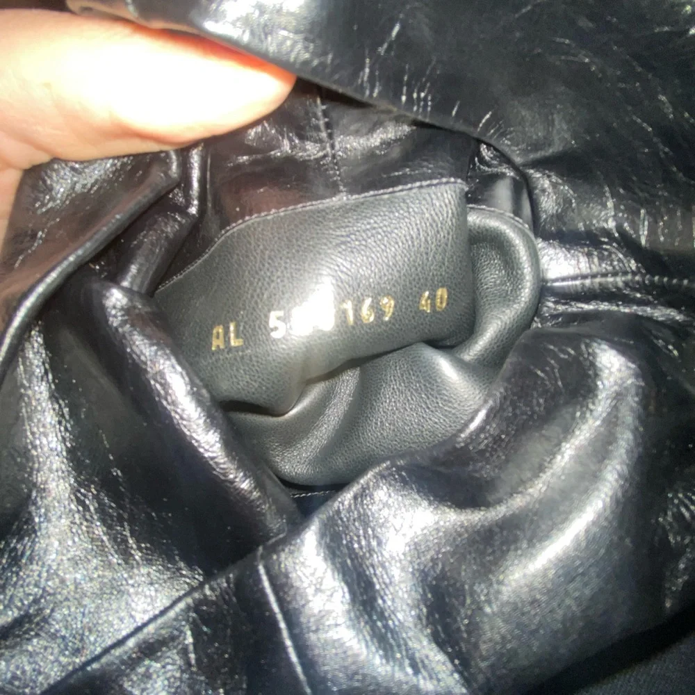 Saint Laurent leather over the knee boots! Sz 40 - Picture 10 of 11